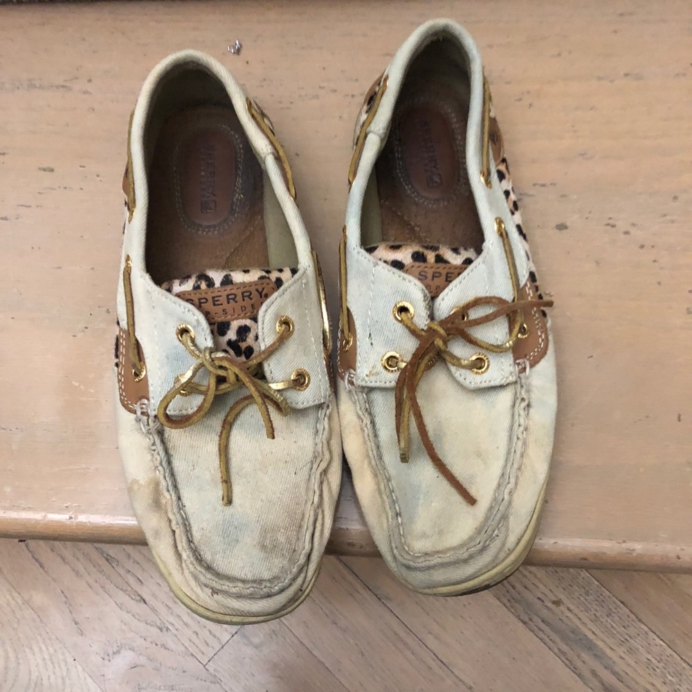 Used Cheetah Print Sperrys - Picture 7 of 7